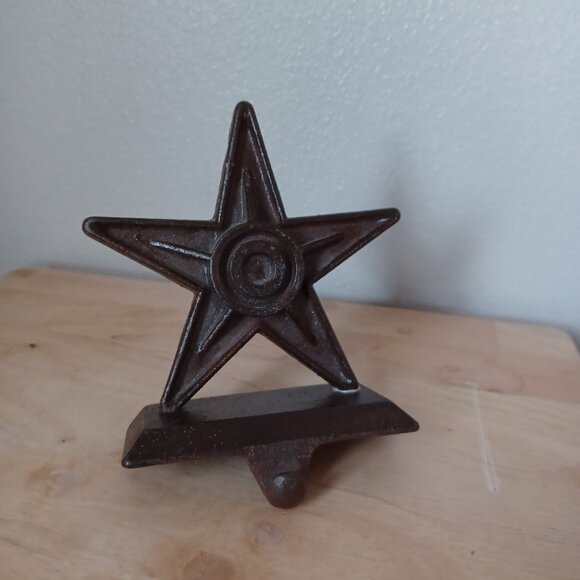 Metal Christmas Stocking Holder Star - Picture 4 of 7